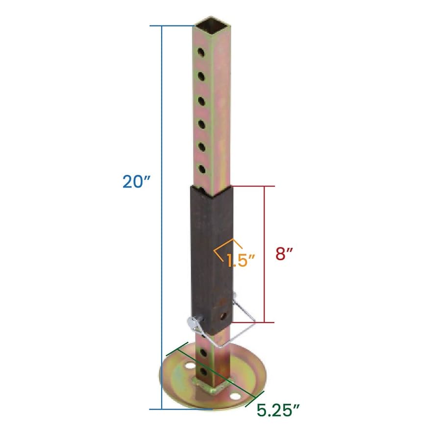 Amazon.com: Telescoping Stabilizer Jack (SJ-R208) - Single