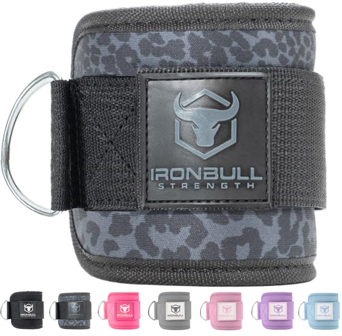 Women's Ankle Strap for Cable Machines & Resistance Bands: Gym & Home Workout Cuff Attachment for Leg Extensions, Kickbacks, Hip Abductors - Booty Exercises