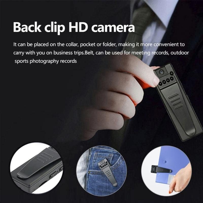 Image of 2MP WiFi Mini Pocket Camera 1080P Full HD Wearable Body Cam with Audio & Video Recording 32GB Support | Motion Alert | Loop Recording Portable Indoor /Outdoor Security Cam (Pocket Camera 32gb)