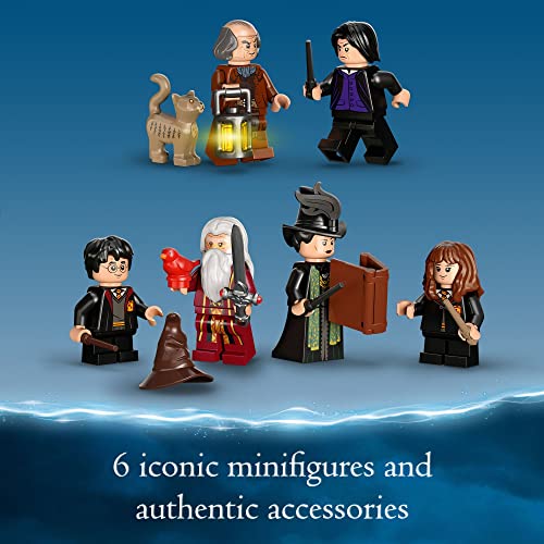 Lego Harry Potter Hogwarts: Dumbledore’s Office 76402 Castle Toy, Set With Sorting Hat, Sword Of Gryffindor And 6 Minifigures, For Kids Aged 8 Plus #TOP3