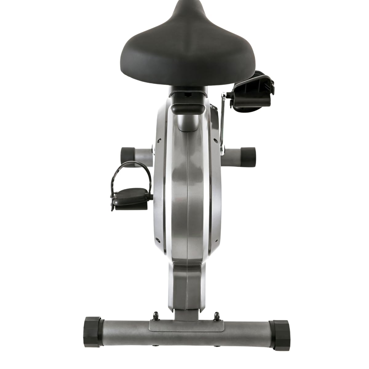 TOORX BRX-75 EASY [Cyclette Magnetica Volano 9kg Resistenza 12 Livelli] Bici da Camera Indoor Bike Cardio LCD RPM Hand Pulse Sella Regolabile Accesso Facilitato HomeGym Palestra Silenziosa Compatta