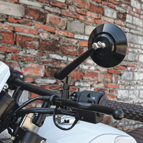 M8 Rechtsgewinde auf M8 Rechtsgewinde Motorrad Motorroller Spiegel Adapter (2 Stück)