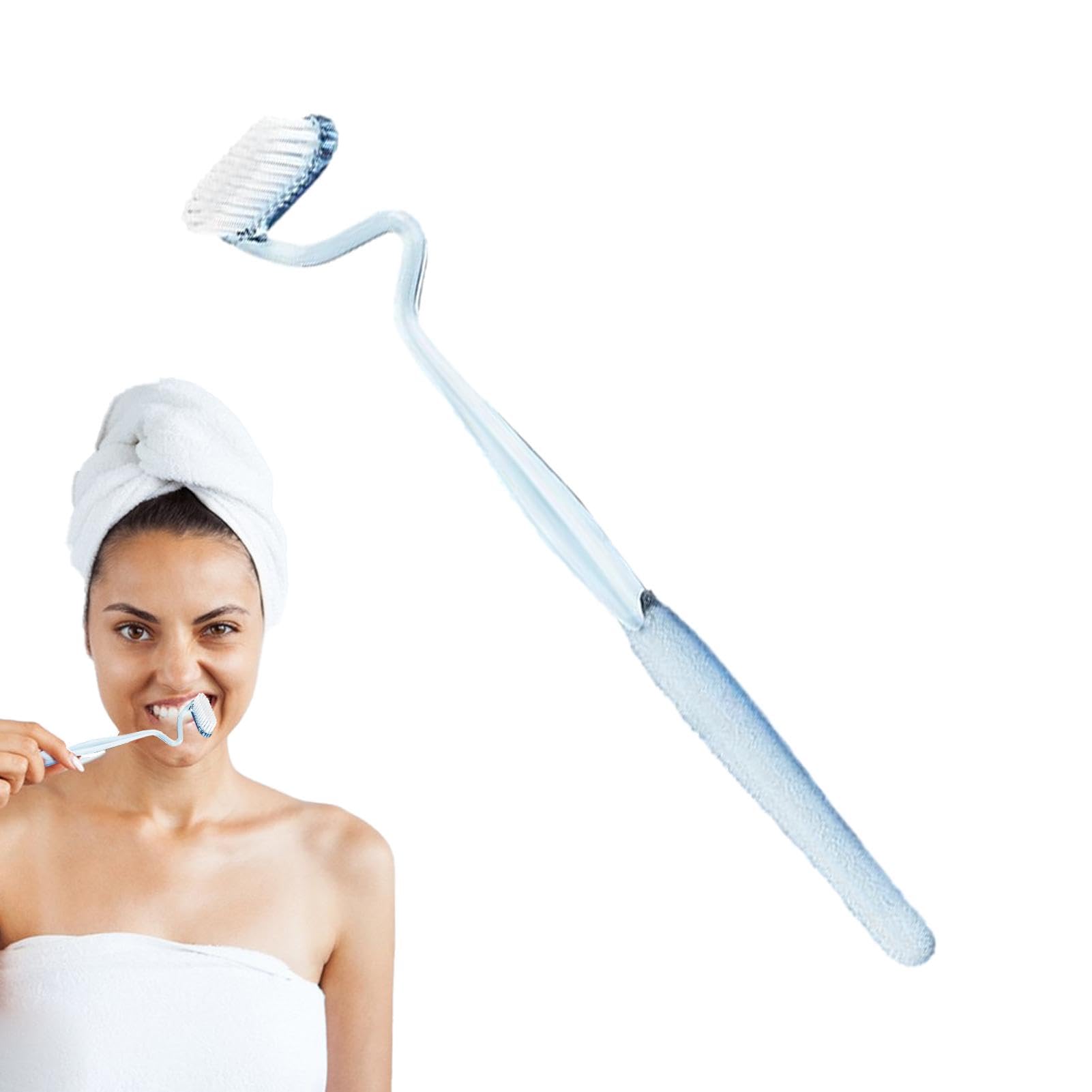 Spazzolino da denti con setole morbide per adulti, pulizia profonda, spazzolino multifunzione a forma di S, pulizia profonda dei denti, spazzolino da denti morbido, per adulti