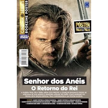 Capa do livro O Senhor dos Anéis - O Retorno do Rei - Arte A - Superpôster Cinema e Séries