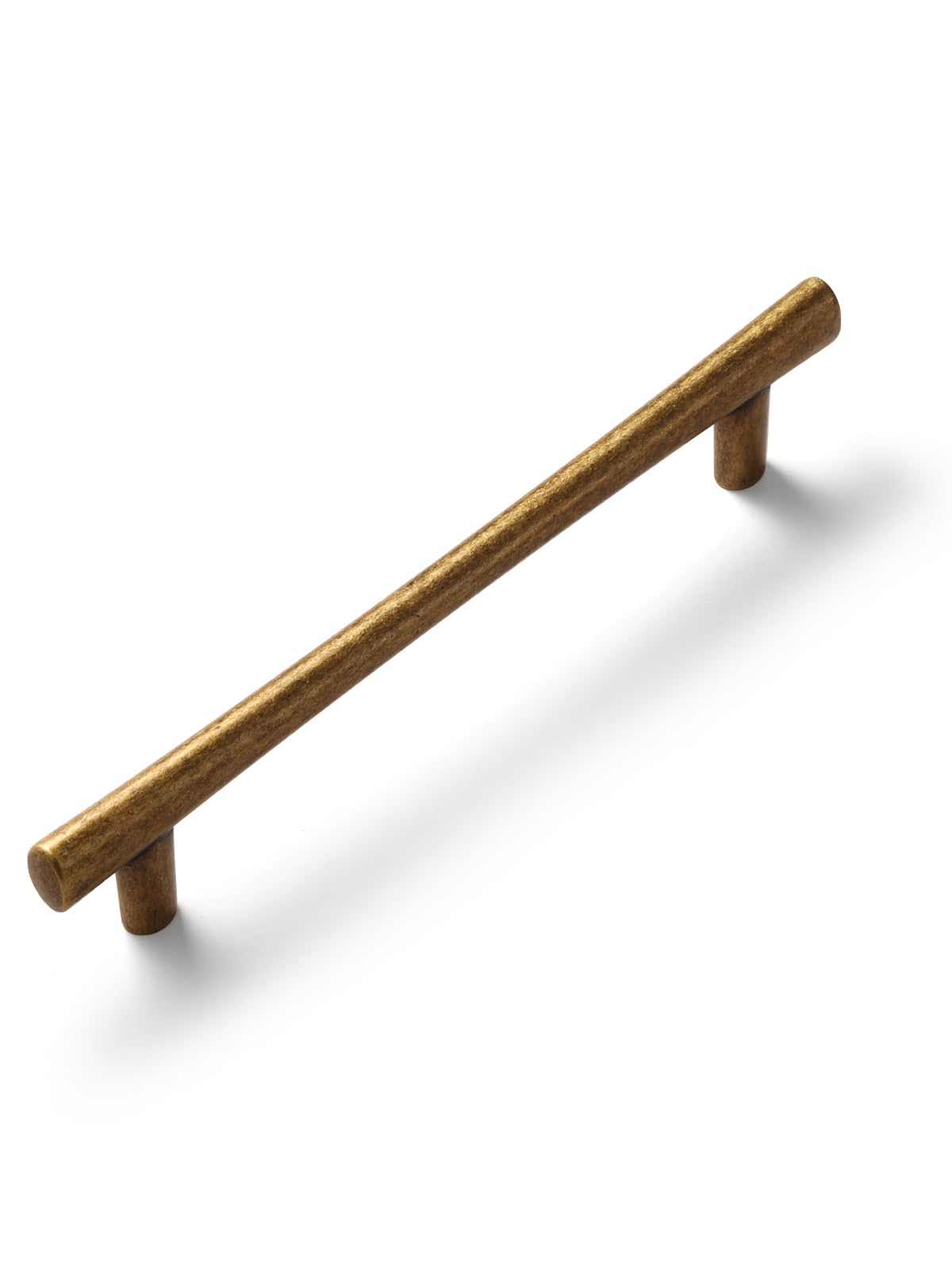 SORWDUERM Vintage Brass Cabinet Handles 5" Hole Center Antique Cabinet Pulls Retro Drawer Dresser Cupboard Wardrobe Furniture Hardware for Kitchen