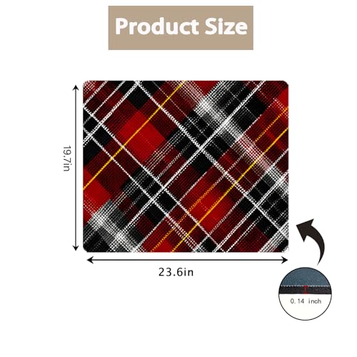 Image of Washer Dryer Top Cover Mat, Non-Slip Laundry Room Decor, Laundry Room Kitchen Appliance Decor Protector Size 23.6x19.7in