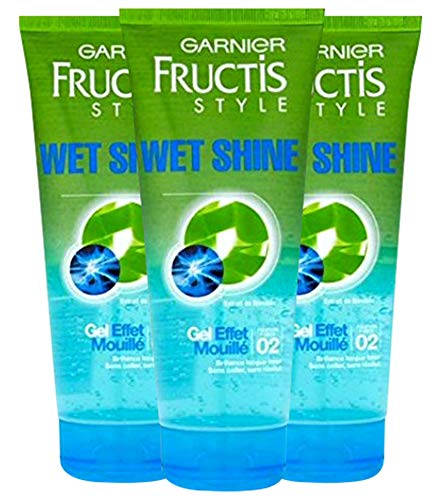 Garnier Fructis Wet Shine Effect Hair Gel, 6.8 oz. (Pack Of 3)