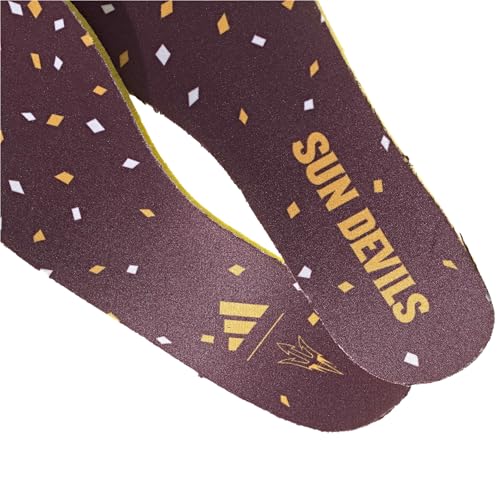 Image of adidas Men's NCAA Team Barreda Decode, White /Team Maroon /Team Collegiate Gold /Arizona State University, 15