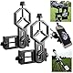 2Pcs Universal Teleskop Adapter Smartphone Handyhalterung für Ferngläser Kompatibel Fernglas Binokulares Monokular Spektiv und Mikroskop Halterung Adapter