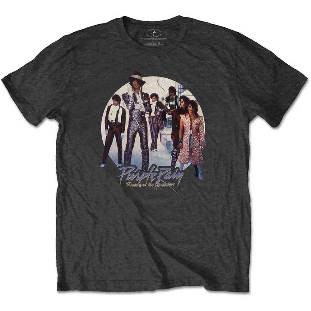 Prince Purple Rain Circle Official Tee T-Shirt Mens Unisex (XX-Large)