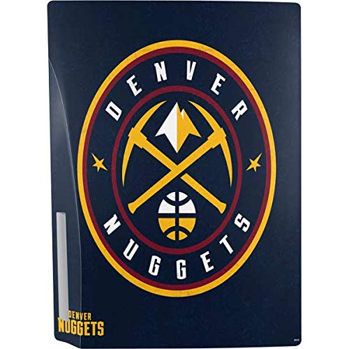Skinit Decal Gaming Skin Compatible with PS5 Bundle - Officially Licensed NBA Denver Nuggets Distressed Design