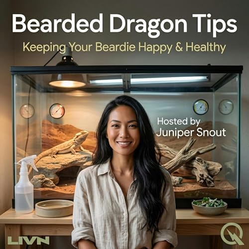 『Bearded Dragon Tips - Master the art of scaly companionship with Juniper Snout』のカバーアート