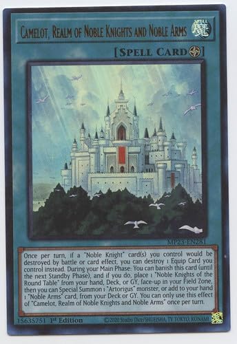 YU-GI-OH! Camelot, Reino de los Nobles Caballeros y Armas Nobles - MP23-EN281 - Ultra Raro - 1ª Edición
