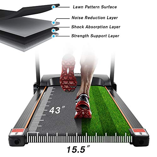 Merax Folding Treadmill for Home Use, Easy Assembly Compact Running Machine with Speaker, Incline and Cup Holder Merax Folding Treadmill for Home Use, Easy Assembly Compact Running Machine with Speaker, Incline and Cup Holder