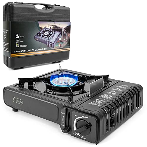 Greenpoint Gaskocher/Campingkocher ink. Tragekoffer