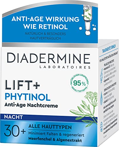 DIADERMINE LIFT+ PHYTINOL - Crema de noche antiedad (50 ml)