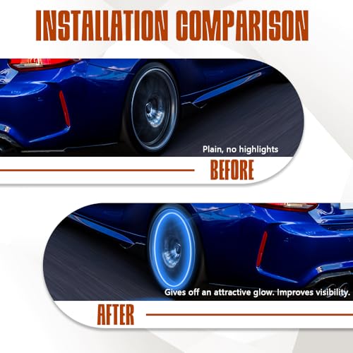 Lecctso QP1191 4Pcs Led Wheel Lights, Tire Valve Light thumb #5