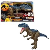 Mattel Jurassic World: Die Chaostheorie Netflix - Riesendino Allosaurus Actionfigur, extragroßer Dinosaurier, kann 20 Minifiguren verschlingen, ca. 96 cm lang, XL Action-Spielzeug, HRX53