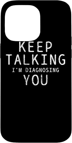 Estuche de regalo para estudiantes de psicólogo y psicología para iPhone 14 Pro Max