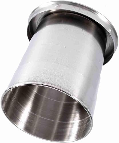 Miniatura 8 de S/M/L de acero inoxidable viaje plegable taza campamento llavero retráctil telescópico plegable (L)