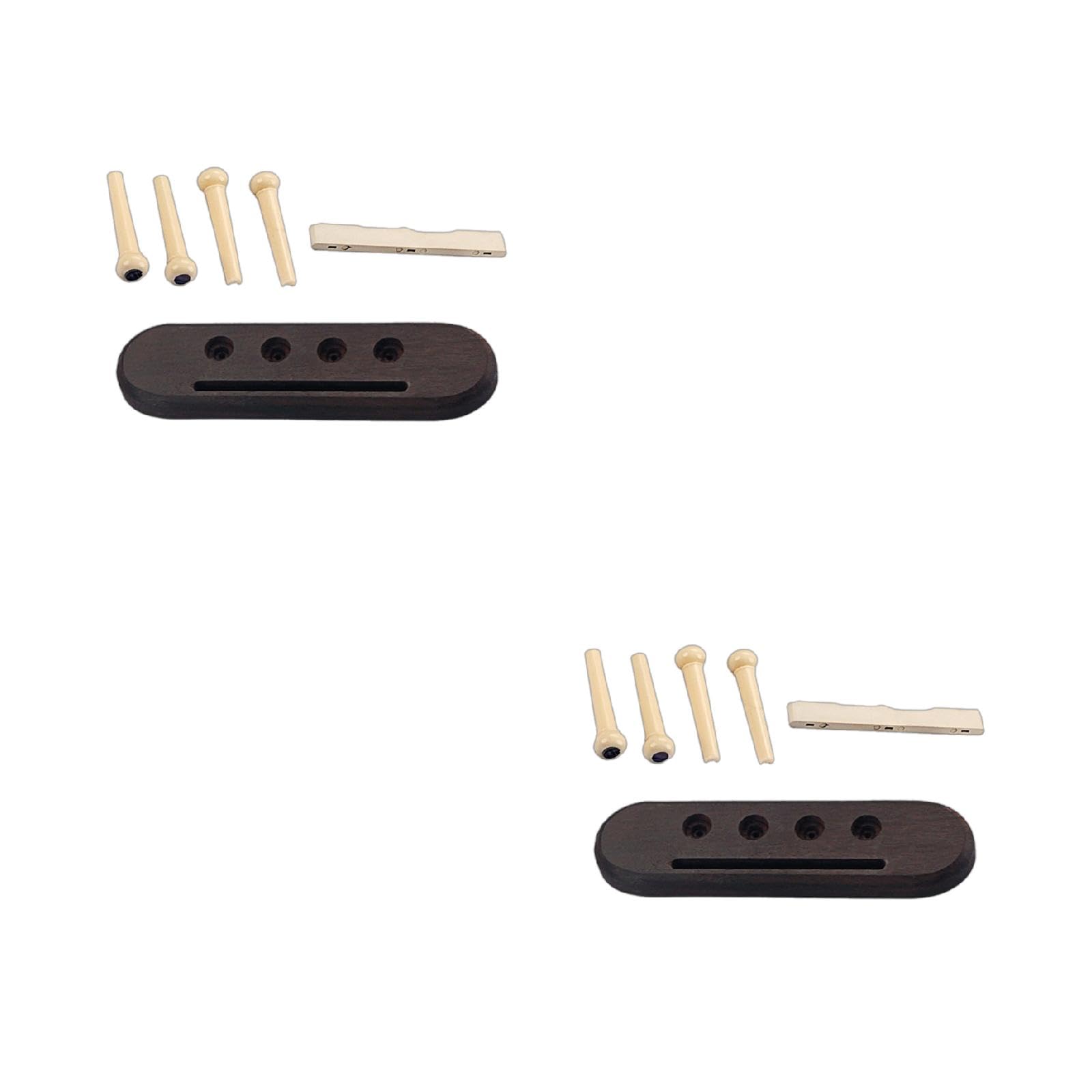 Selle de ukulélé et écrous de rechange pour optimiser la résonance des cordes