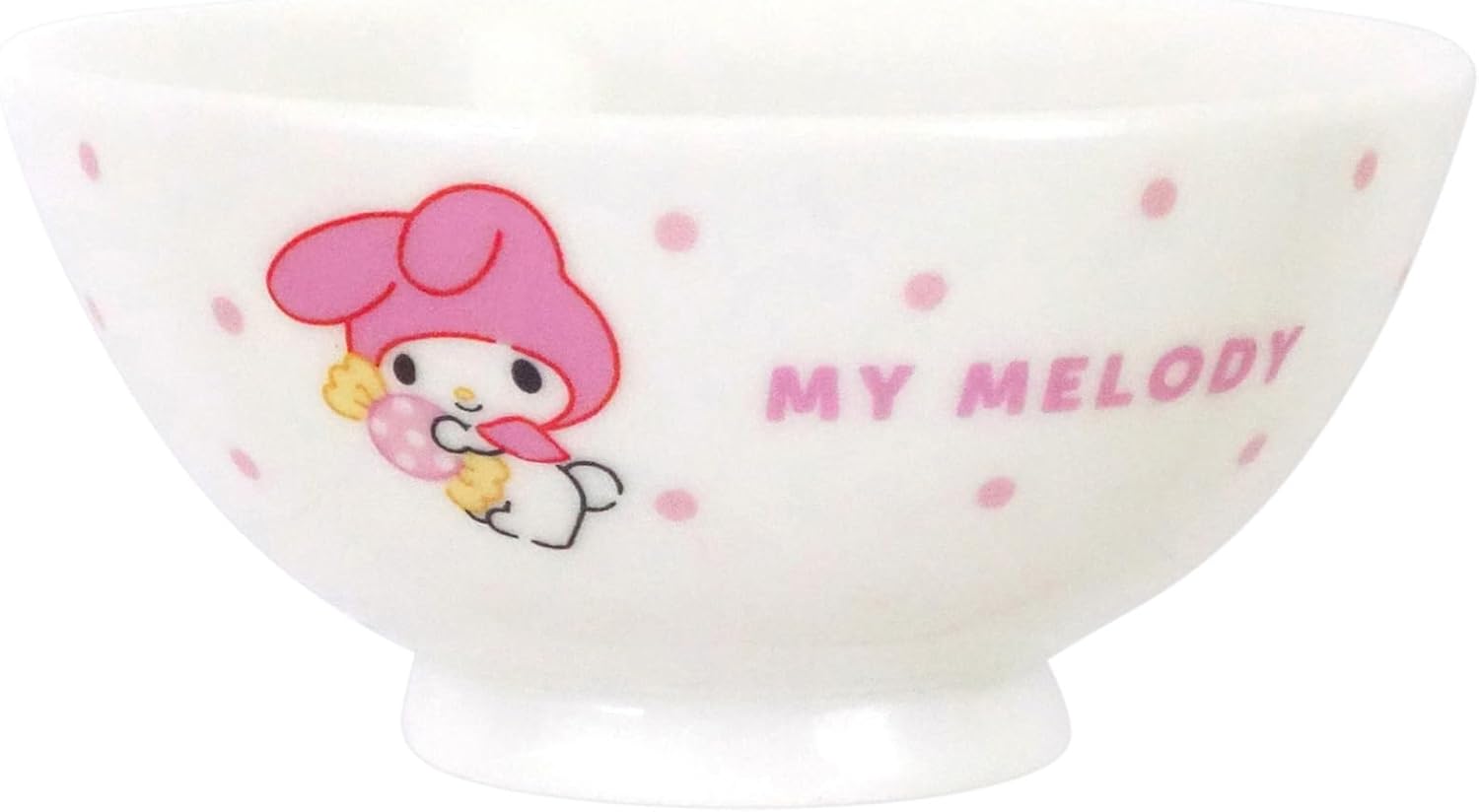 Sanrio 335124 Pompompudding Mug, Medium, Approx. 9.1 fl oz (280 ml), Microwave Safe, Dishwasher Safe, Characters Sweets & Dots, Made in Japan