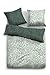 Produktbild TOM TAILOR 0009981 Bettwäsche Garnitur mit Kopfkissenbezug Flanell 1x 135x200 cm + 1x 80x80 cm, Wald