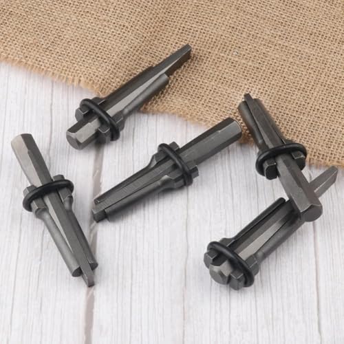 Cuñas de separación de rocas, 5 piezas, espaciadores de cuña, cuñas divisoras de roca, herramientas manuales para piedra y mampostería de paisajismo