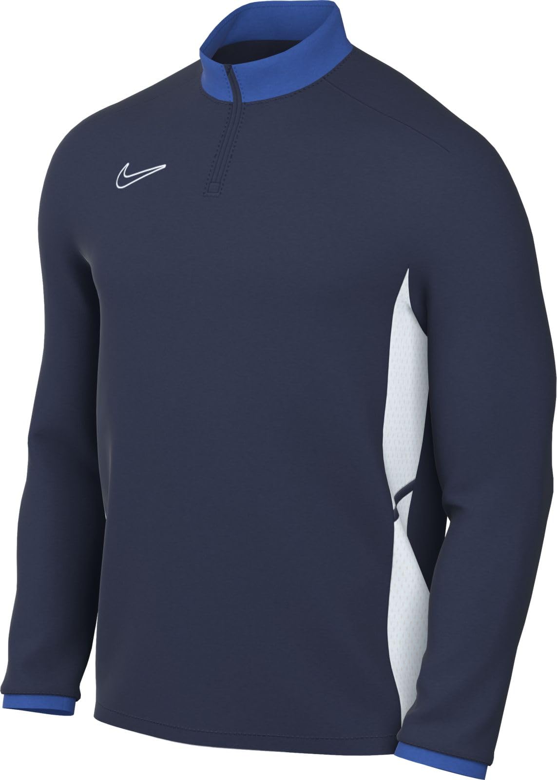 NIKE FZ9767-410 M NK DF ACD25 DRIL TOP Sweatshirt Men's MIDNIGHT NAVY/ROYAL BLUE/WHITE/WHITE Size M