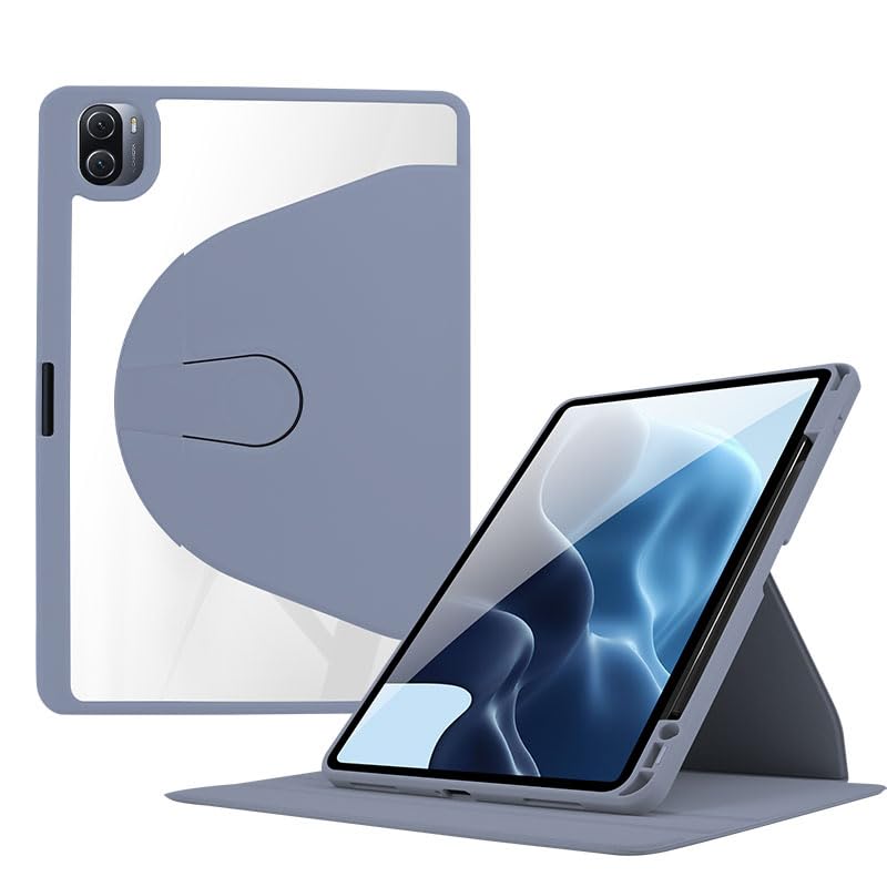 Coque Xiaomi Pad 5 Pro 12.4 rotative anti-choc et veille automatique