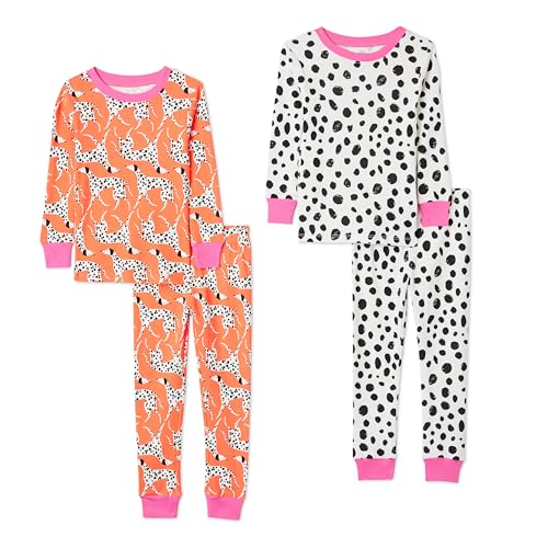 Image of Amazon Essentials Babies, Toddlers and Boys' Snug-Fit Cotton Pajama Set, Multipacks