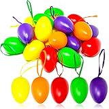 DEKORATIV: Die schöne bemalte Osterdeko eignet sich ideal, um den Garten, den Balkon oder den Osterstrauß in der Wohnung zu schmücken!