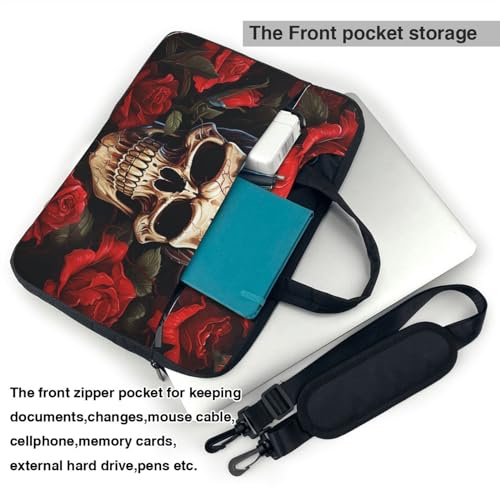 Skull Design Laptop Bag Women Men Laptop Sleeve miniatura 4