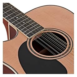 Gear4music Guitare électro-acoustique 12 cordes pour gaucher - Les Beatles, Paul McCartney, John Lennon, RIngo Starr, George Harrison Gear4music Guitare électro-acoustique 12 cordes pour gaucher – Image 2
