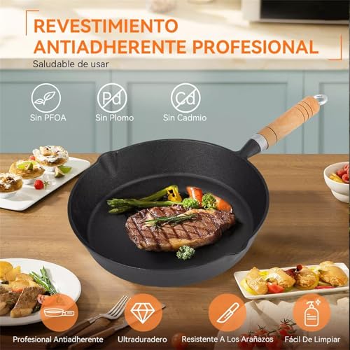 Consejos y reviews para comprar Sartenes de hierro fundido de esta semana. 15 Imagen adicional