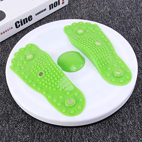 Tábua giratória para exercícios BESPORTBLE com disco de torção na cintura e balanço de massagem nos