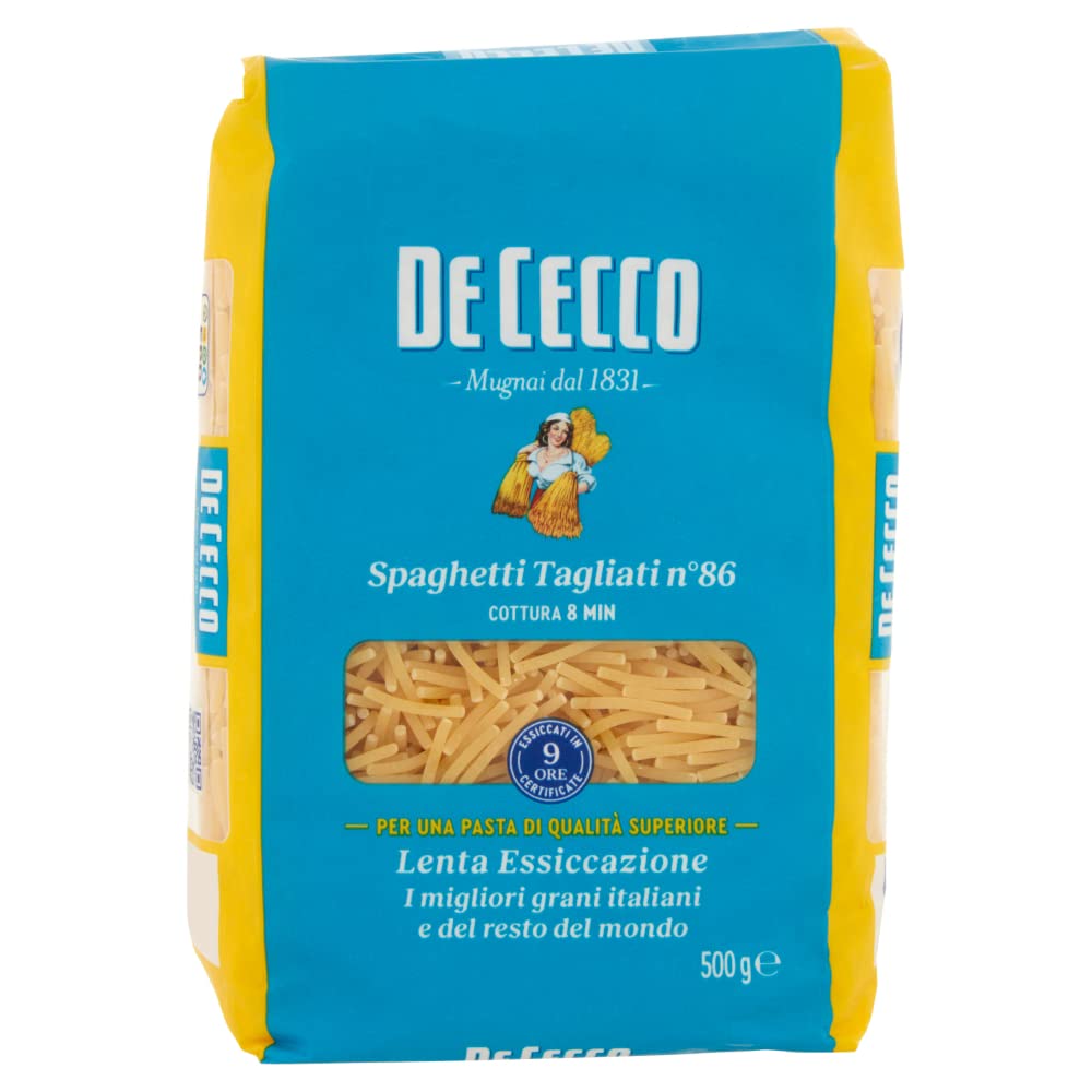 Italian Gourmet Spaghetti Tagliati N.86 pâtes italiennes 24 x 500g
