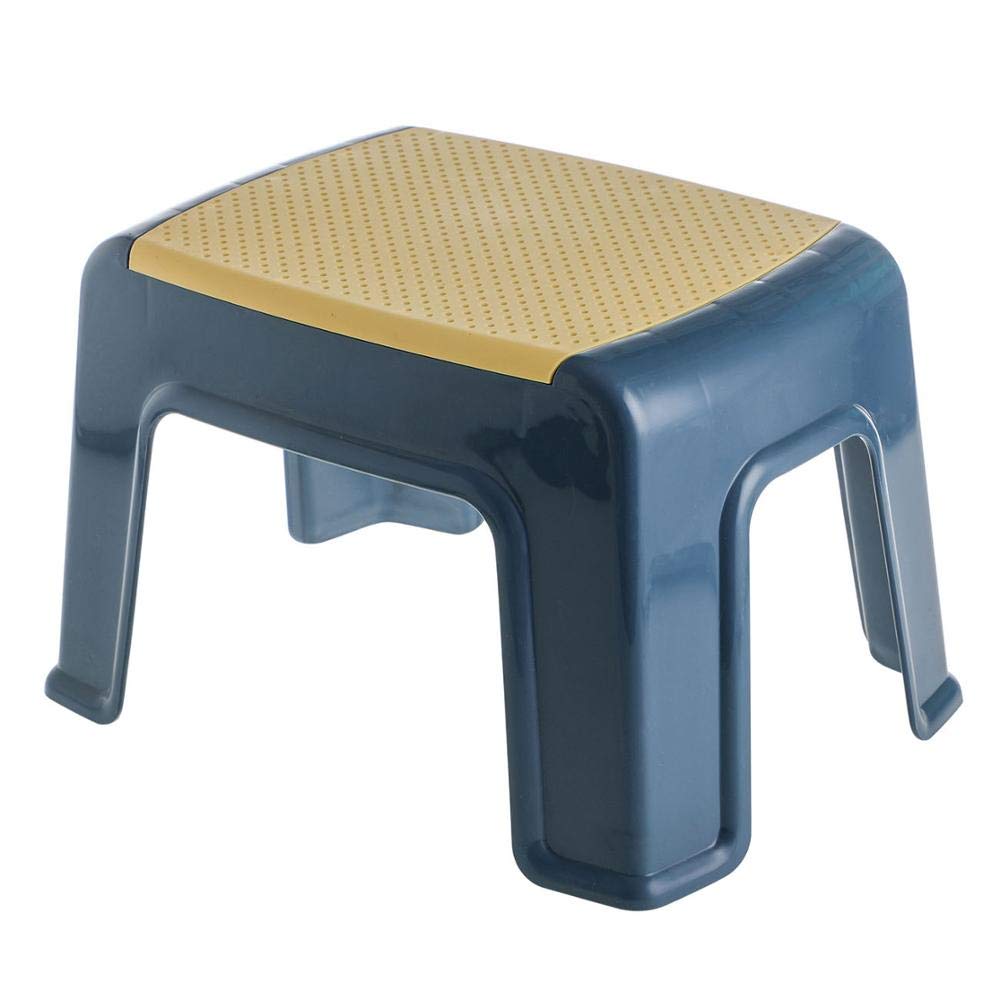 Tabouret bas 4 pieds plastique et banc à langer stable pour adultes
