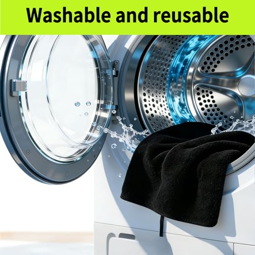 Image of Leader Accessories Black Waterproof Sweat Towel Seat Cover Universal Non-Slip for Car Truck SUV Seat for Dog & Kid Workout Outdoor OR Sport Activities