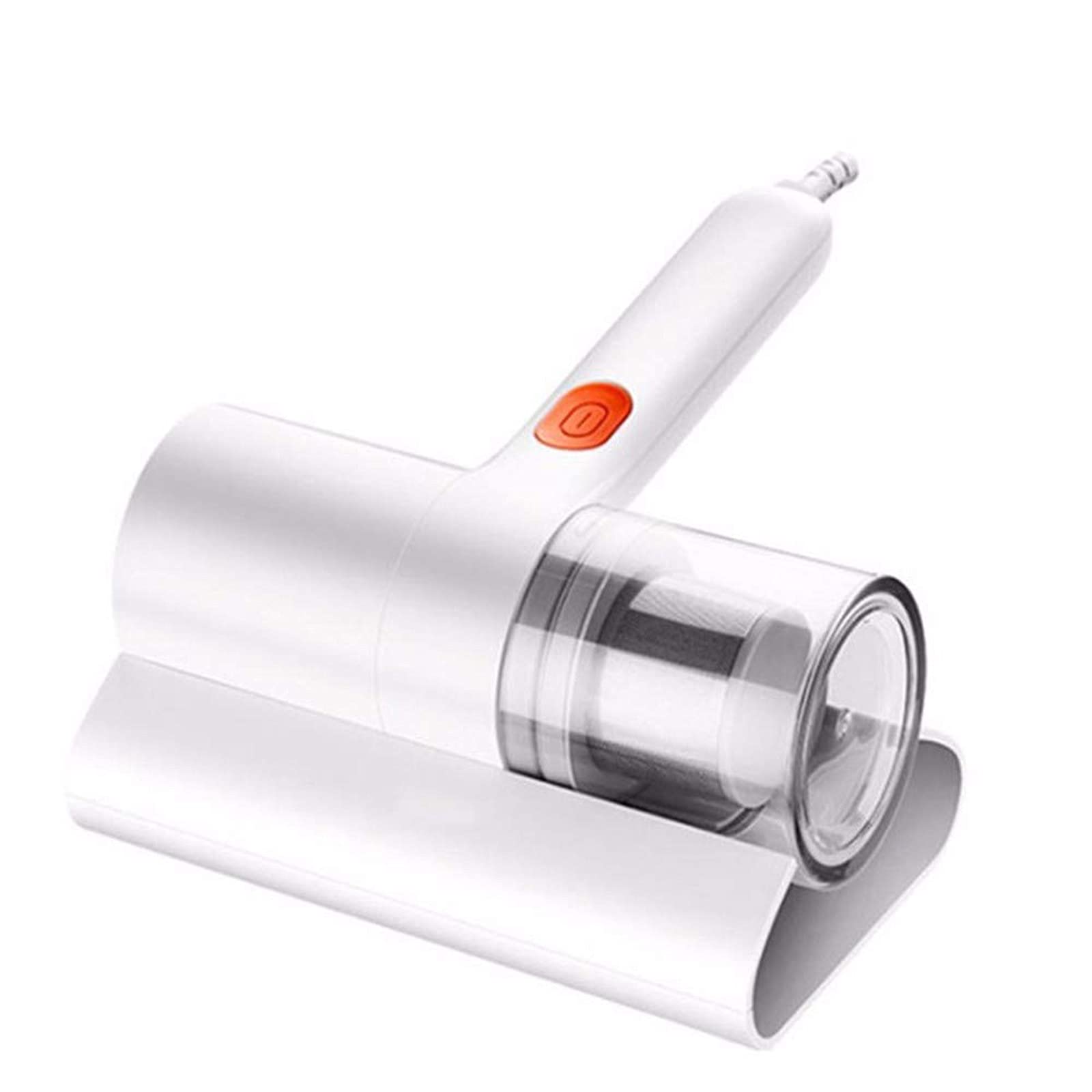 ZdcdyHandheld UV Mite Removal Instrument, 10Kpa Super Suction, 8000 times/min High Frequency Pat, Portable Household Mite Removal Vacuum Cleaner for Beds Pillows Sofas Carpets,White