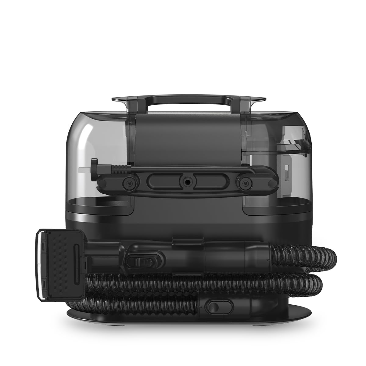 PRIXTON Aspirador de Alfombras y Tapicerías AquaClean Steam Pro 1700W con Vapor y Agua Caliente 60 °C, 15 kPa, Doble Depósito y 4 Accesorios