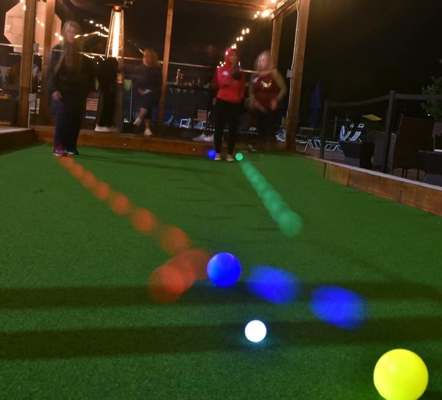 Playaboule Glow in The Dark LED Bocce Ball Set Happy Camping Mama