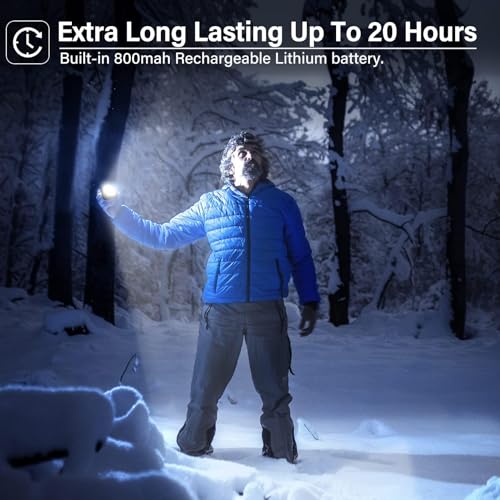 Fly2Sky HF2302008 2 Pcs Black Led Camping Lights Tent Light Portable Rechargeable Survival Gear Camping Accessories Camping Equipment thumb #5