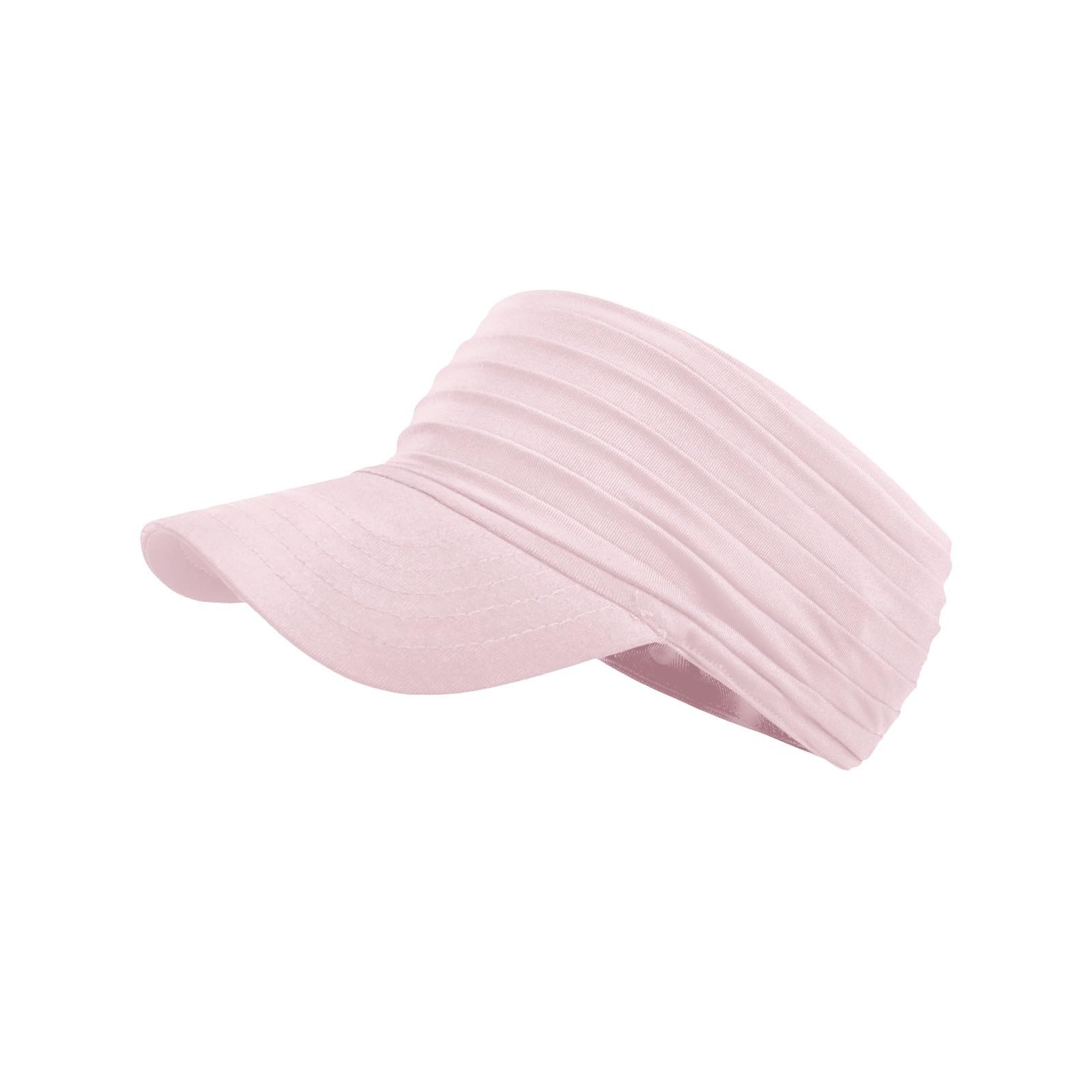 Generico Sombreros de playa deportivos para hombre y mujer, gorros elásticos, ligeros y plegables, para correr y tenis, gorra con visera elegante