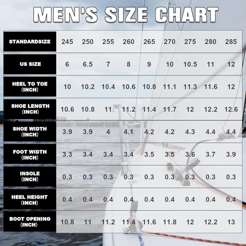 Image of Rain Boots for Men, Waterproof Ankle Mens Deck Boots Anti-Slip Comfort Rubber Boots Chelsea Garden Shoes for Yard Fishing Outdoor Work