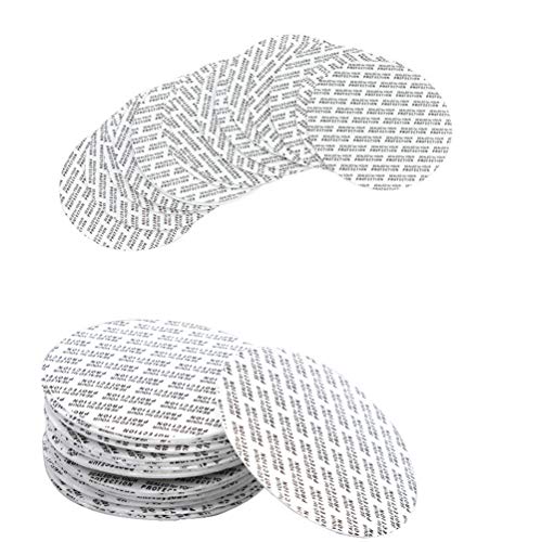 100PCS Pressure Sensitive Lines Foam Safety Tamper Resistant Seals for Cosmetic Bottle Jar Cap Liners Tamper Seal Cap Liner Sealed (Diameter 2.7cm)