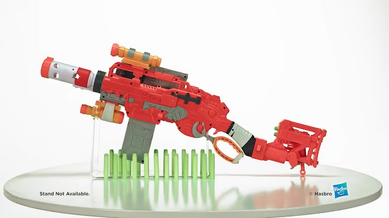 Lança Dardo Nerf Zombie Scravenger - Hasbro, Laranja | Amazon.com.br