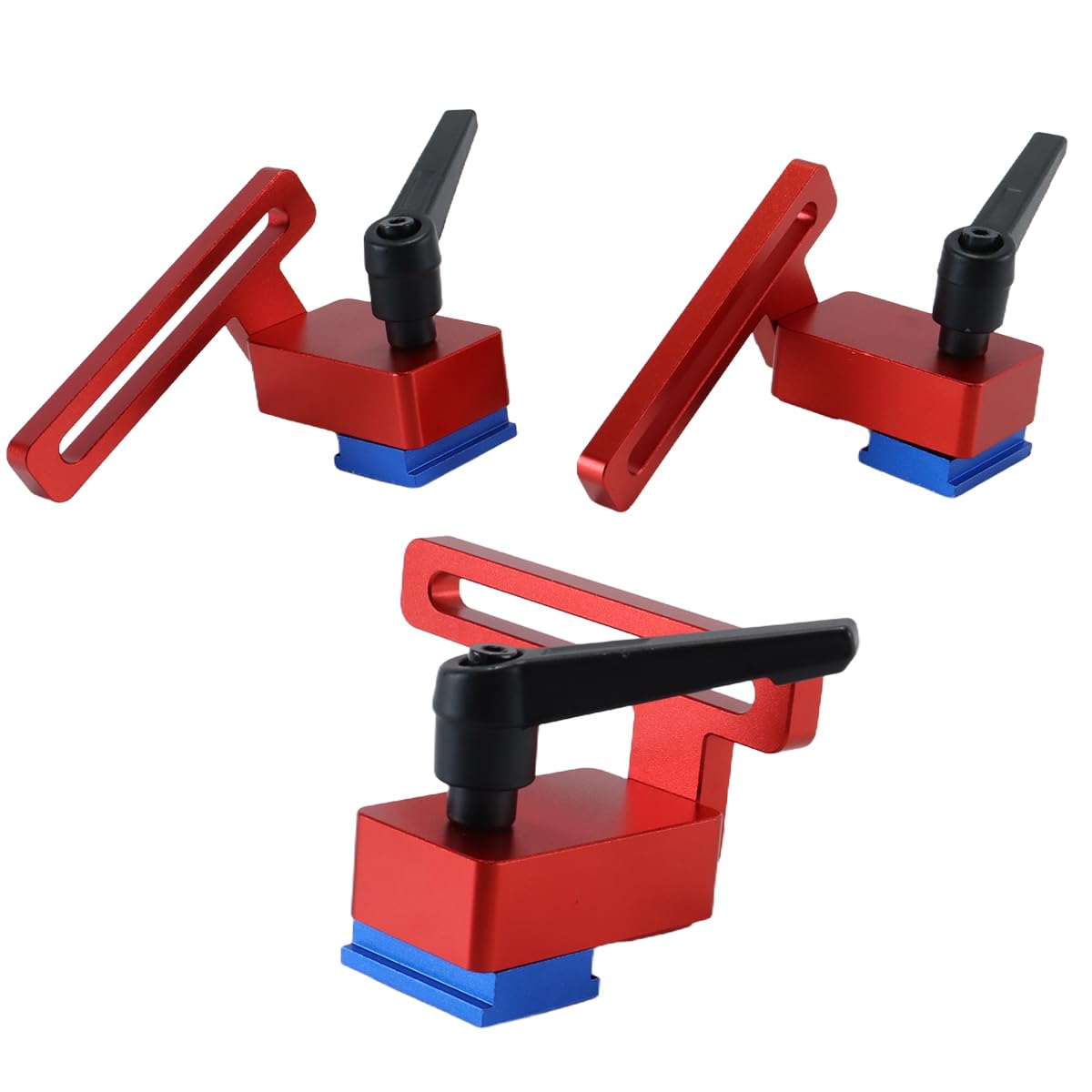 2 Pcs T-Rails Guide Rail Stop, T-slot Slider Stop Locator,Slide Stopper for Woodworking