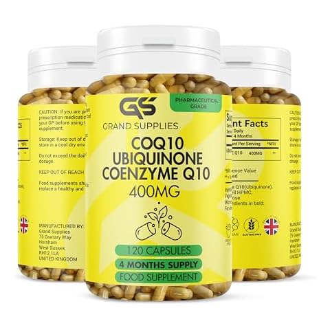 Coenzyme Q10 400MG Vegan Capsules Cover