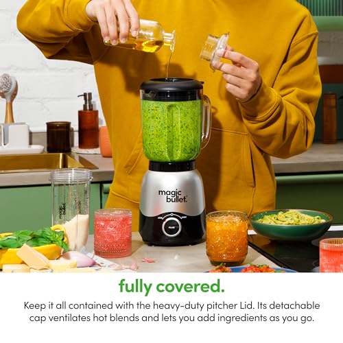 Magic Bullet MBF50200 Combo Blender, 48Oz Pitcher, Blending Cup, Simple Speed Dial thumb #3